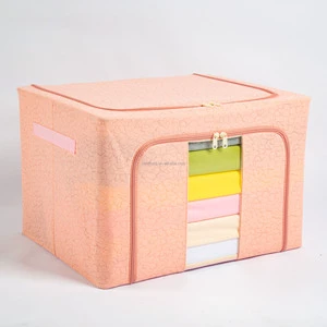 Large Capacity Clothes Storage Bag Organizer with Reinforced Handle Quilt for Comforters