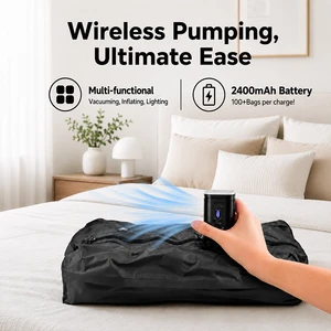 Multifunction Waterproof Foldable Vacuum Storage Bags for Wardrobe-Space Saver Compression Bags Nylon for Clothes Bedding