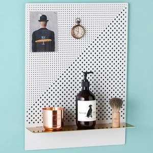 Custom Color Size Metal Pegboard Wall Organizer Heavy Duty Steel Perforated Plate for Brand OEM ODM Wholesale Supplier