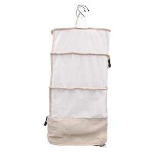 Oxford Durable Hanging Clothes Storage Bag with Zipper Closure Large Capacity Portable Case for Travel