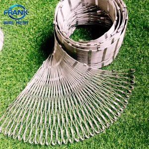304 316 316l High Strength Stainless Steel Cable Wire Rope Mesh Net For Aviary Zoo Mesh Plain Weave Woven Custom Cut Processing
