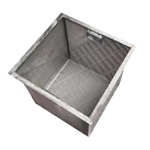 Custom Perforated Stainless Steel Basket | Industrial & Kitchen Storage Basket