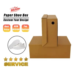 Professional Wholesale Shoe Storage Box Best Quality OEM Thin Shoe Packaging Service