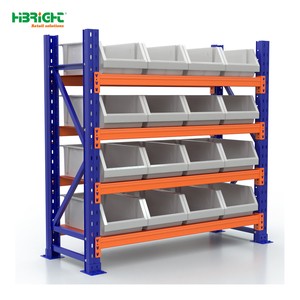 Highbright Heavy Duty Storage Rack Shelf With Adjustable Metal Beams For Warehouse Supermarket Industrial Inventory