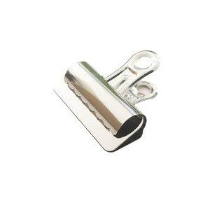 Metal Silver Strong Binding Bulldog Clip