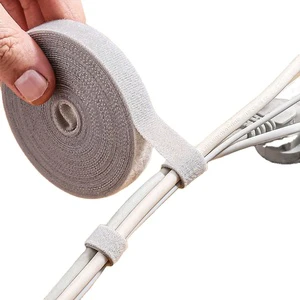 Portable Simple for Velcro Wire Organizer for Daily Home Use for Storing Data Cable and Board Artifact