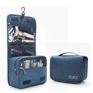 Hanging Toiletry Storage Bag with Hook Travel Accessories Bathroom Men Women Makeup Cosmetic Bag