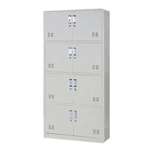 Commercial Furniture Metal Storage Cabinet Modern Metal 8-Door Locker for School Warehouse Workshop Factory Hospital Use