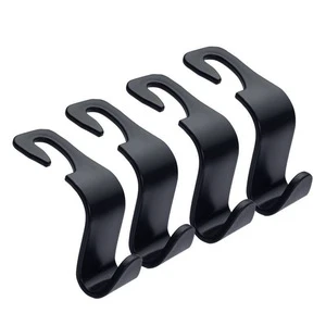 OEM C0447 Multifunctional Hidden Car Storage Hook Creative In-car Back Seat Black Eco-Friendly Hooks