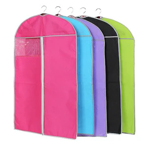 Dustproof Clothing Covers Waterproof Clothes Dust Cover Coat Suit Dress Protector Hanging Garment Bags Closet Organizer