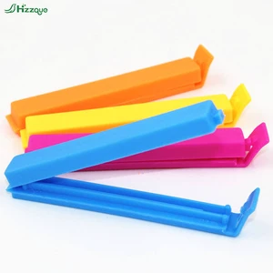 Custom Color Logo Eco-Friendly Kitchen Bag Clothes Pegs with PP Material and Plastic Food Sealer Clips Printing Available