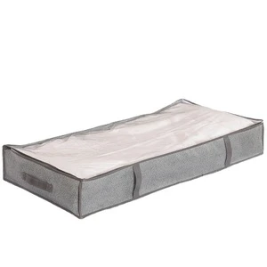 Hot Selling Large Foldable Organizer Under Bed Storage Container for Blankets Clothes Fabric High Visibility Storage Bag