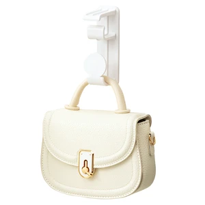 Creative Punching Free Women's Bag Hook Storage Rack Multifunctional Household Clothing Bag Plastic Hook