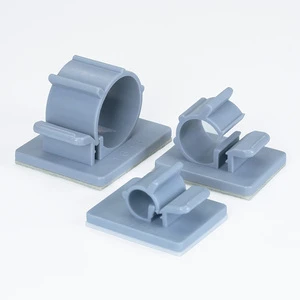Lianyang TS PA66 Self-Adhesive Desktop Wire Holder Adjustable Cable Organizer