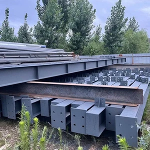 Prefabricated Heavy Duty Steel Structure Storage Shed Warehouse With Welding & Bending Services Long-Span Grid Building