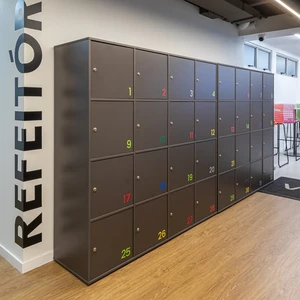 Custom Modern Metal Steel Large Luggage Storage Locker Cabinet with Key Lock for Gym and Swimming Pool