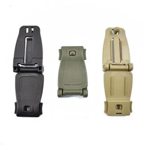 Customize Color Buckle Clip Molle Strap Backpack Bag Webbing Connector MOLLE Clips Backpack Accessory