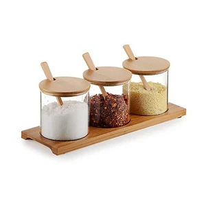 Cabinet Organizer Bamboo Kitchen Spice Rack