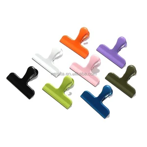 INS Style Kitchen Tool Kitchen Storage Food Snack Seal Sealing Clip Metal Gold Duckbill Clip Bag Clips