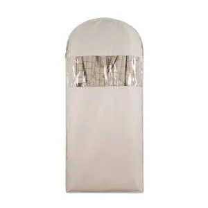 Side Opening Foldable Hanging Clothing Storage Bag Dustproof Moisture Resistant Space Saving Lightweight Wardrobe Closet Travel