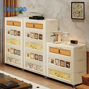 Customizable Easy-to-Install Shoe Organizer Multi-layer Space-saving Portable Foldable Plastic Shoe Cabinet