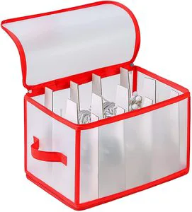 Cable Electric Cord Clip Storage Case Christmas Storage Organizer Plastic Foldable Multi-Use Eco-Friendly Container