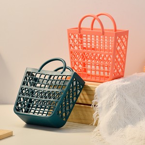 Multipurpose Silicone Storage Basket Organizer For Home Kitchen Bathroom Baby Toys