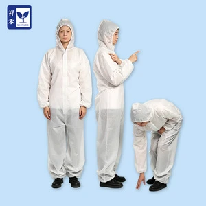 Protective Coverall Disposable Safety Clothing Type 5 6 Industrial Dust Barrier Protective Apparel