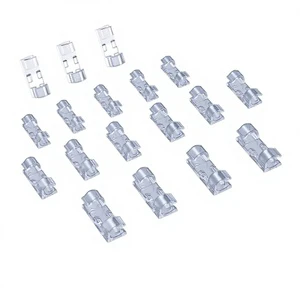 Network Cable Transparent Self-Adhesive Wire Organizer and Clip with Household Storage Holder