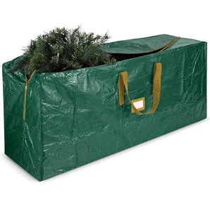 Collapsible Garage Tree Storage Solution with Zipper Sturdy Handles Home Holiday Decor Keeper Christmas Tree Storage Sack