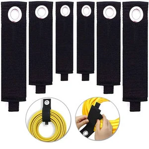 Hook Loop Heavy-duty Wrap It Storage Straps Cord Wrap Keeper Cable Straps Hoses Rope Garage Storage Organizer Eco-Friendly