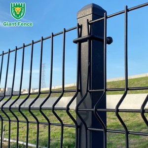 Easily Assembled Garden Bending 3D Fence Welded Wire Mesh Panel