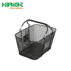 Metal Wire Shopping Hand Basket for Supermarkets