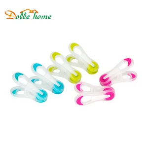 Hot Selling TPR Plastic Soft Grip Clothes Pegs Colorful Outdoor Hanging Clothes Clips