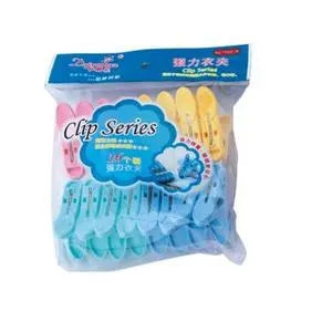 Colorful Plastic Clothespins Duty Laundry Clothes Pins Clips