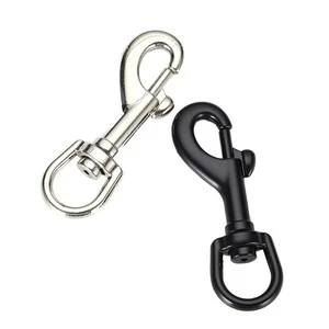 Professional 25mm Bag Hardware Snap Hook, Custom Metal Swivel Clip for Pet Leash & Luggage Accessories (Custom Logo)