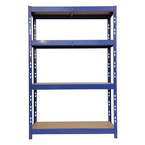 Factory Direct Premium Metal Construction Powder Coated Steel Heavy Duty Metal Storage Warehouse Rack Shelves for Garage