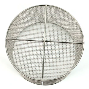 Polished Wire Finish Wire Mesh Basket Resistant to High Humidity