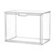 Modern Design Transparent Door Stackable Space-saving Plastic Shoe Storage Box