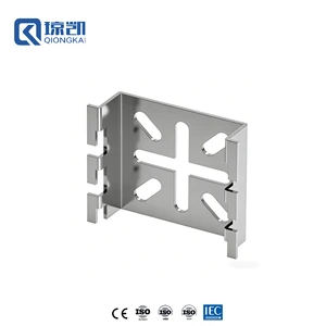 QIONGKAI Basket Tray Wire Mesh Grid Cable Tray Accessory And Fittings - Wall Mount Spider Type Fastern