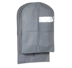 Non-woven Clothing Dust Covers Suit Clothes Protector Case Home Storage Case Hanging Garment Bag