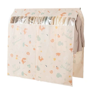 Thickened and Lengthened Cover Coat Down Jacket Cover Clothing Dust-proof Bag Clothing Floor Shelf Clothing Dust-proof