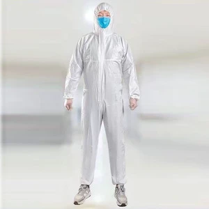 Disposable Jumpsuit Dust-proof Waterproof Oil Resistant Painter Disposable Work Clothes