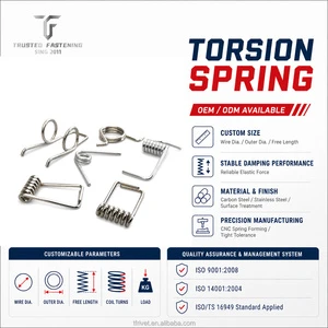TianFang OEM ODM Clip Clothespin Spring Torsion Coil Torsion Springs for Clothespins Clothespin Torsion Spring, Coil Spring