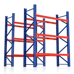 Garage Storage System with Metal Shelving, Includes Racks Steel Storage Shelf for Tools, Boxes, and Automotive Supplies.