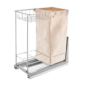 Kitchen Pull Out Wire Bread Basket Sliding Wire Baskets for Organizer Drawers