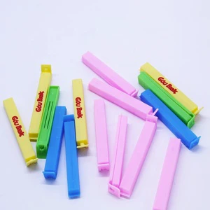 Custom Colors Food Snack Fresh-Keeping Bag Clamps Kitchen Bag Sealer Clips for Daily Life