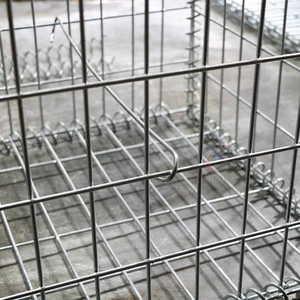 Galvanized Galfan Gabion Mesh Basket Walls 2X1X1M Stone Cages