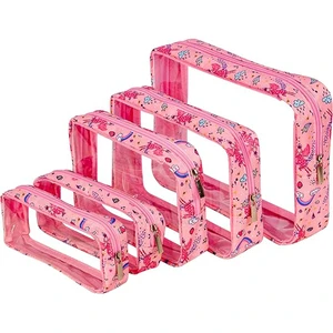 Premium Quality PVC Bathroom Toiletry Bag Foldable Cloth Wash Bag for Clothing Cleaning Cosmetics Towels Storage Solution