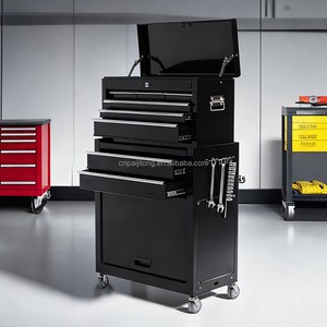 Tool Storage Trolley Toolbox Heavy Duty Mobile Workshop Auto Repair Roller Iron Tool Chest OEM Garage Storage Tool Cart Cabinet